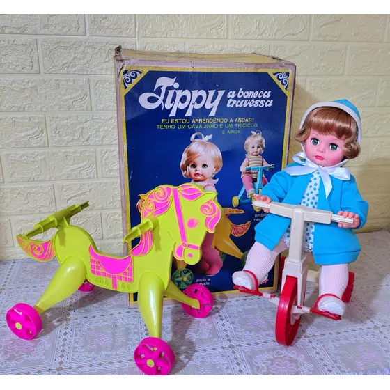 Boneca Tippy Estrela 1972 Na Caixa E Funcionando