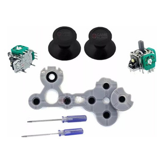 2 Joystick + 2 Tapas + Goma Conductora + Herr Para Xbox One 2 Joystick + 2 Tapas + Goma Conductora + Herr Para Xbox One