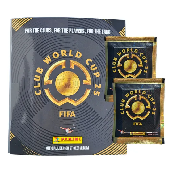 Figuritas Mundial De Clubes 2025 Panini Album + 40 Sobres Fs