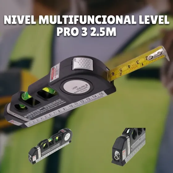 Nivel Multifuncional Level Pro 3 2.5m