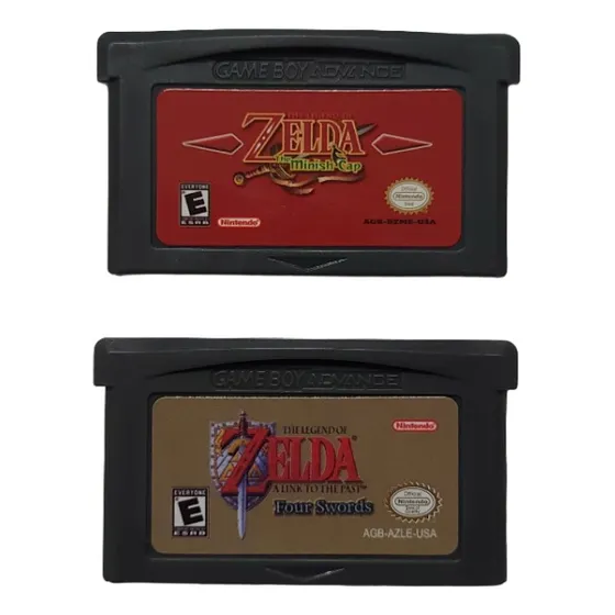 Jogos Zelda The Minish Cap + Four Swords / Gameboy Advance
