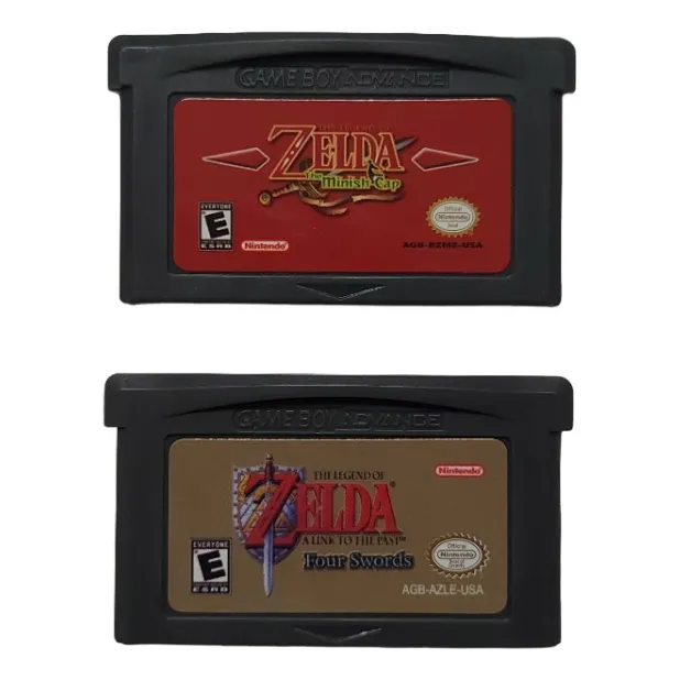 Jogos Zelda The Minish Cap + Four Swords / Gameboy Advance