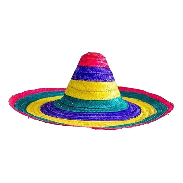 Sombrero mexicano de colores
