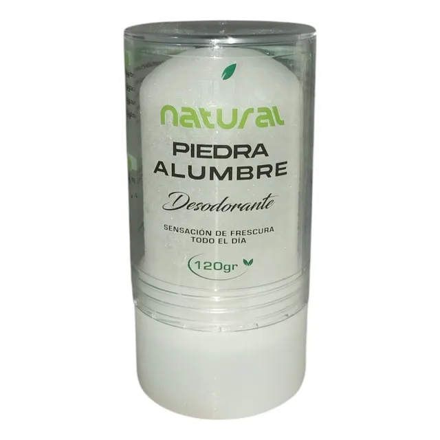 Desodorante Túnatural Piedra Alumbre Barra Cristal 120g