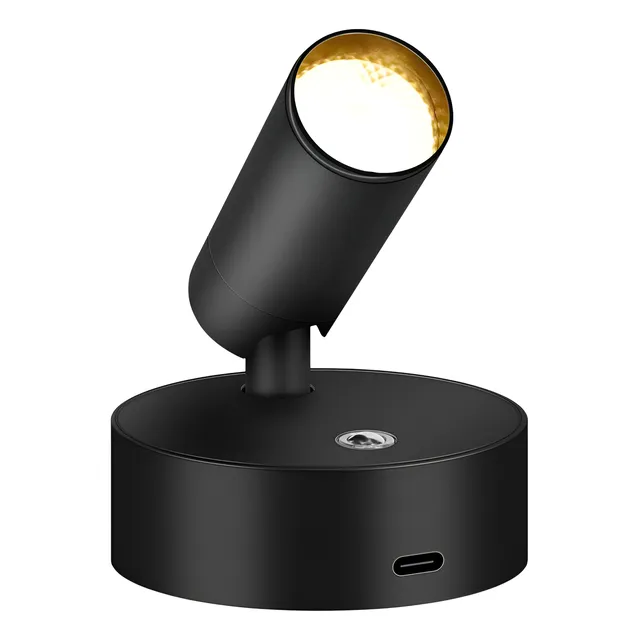 Lampara Recargable Magnetica Usb Aplique Pared Moderna Inter