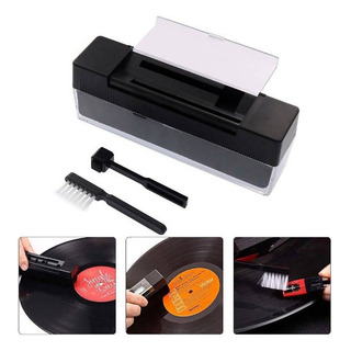 Limpiador De Discos De Vinilo Antiestático Franela Cepillo Limpiador De Discos De Vinilo Antiestático Franela Cepillo