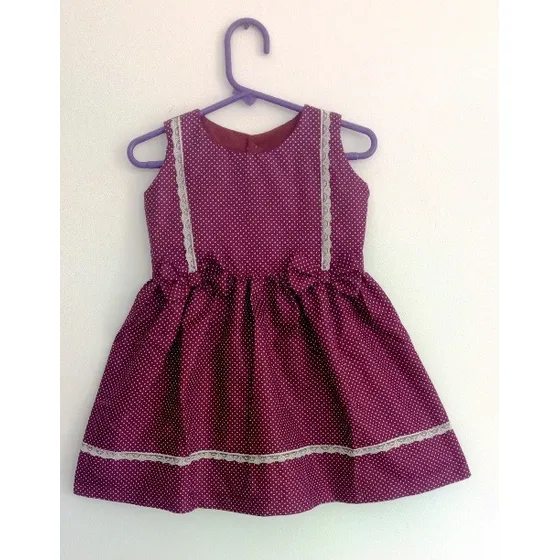 Vestidos  Para Niña   Talla 1 Y Talla 2 (niñas De 1 Y 2años)