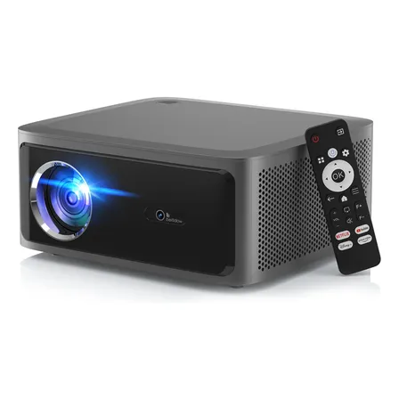 Projetor Bettdow Ac1071 1000ansi Para Netflix Dolby Cinema Preto 127/220v