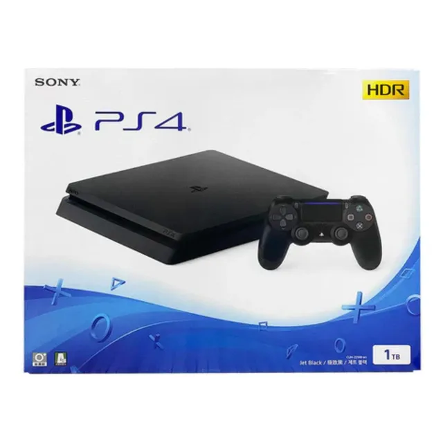 Sony PlayStation 4 Slim CUH-2215A 1TB Standard Negro Azabache 2016