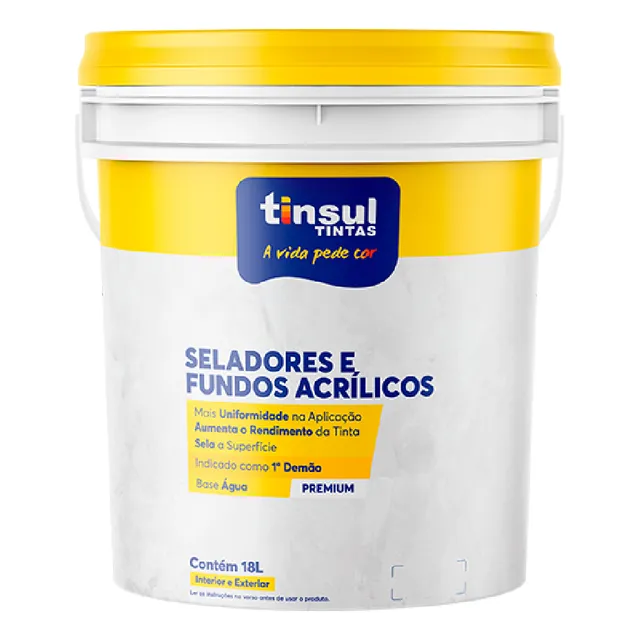 Sellador Pigmentado Acrílico Tinsul  18lt