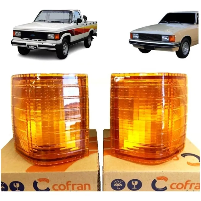 Seta Pisca Opala 80 81 82 83 84 86 87 D20 Ambar Acrílico Par