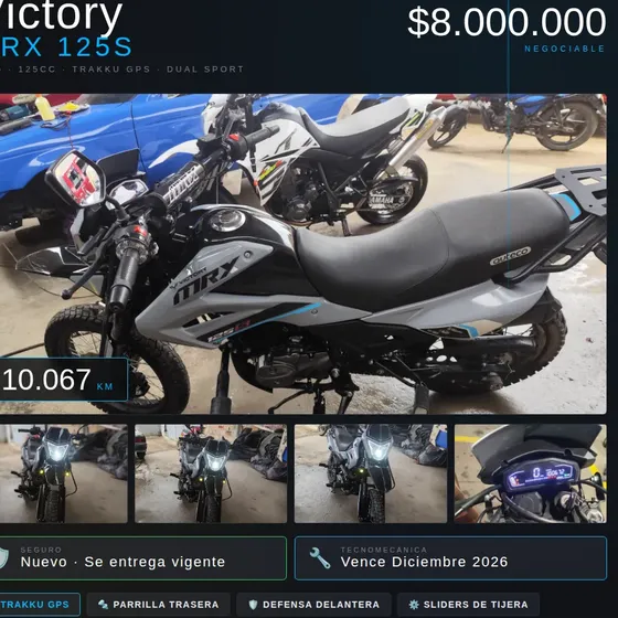  Vendo Victory Mrx 125s - 2025