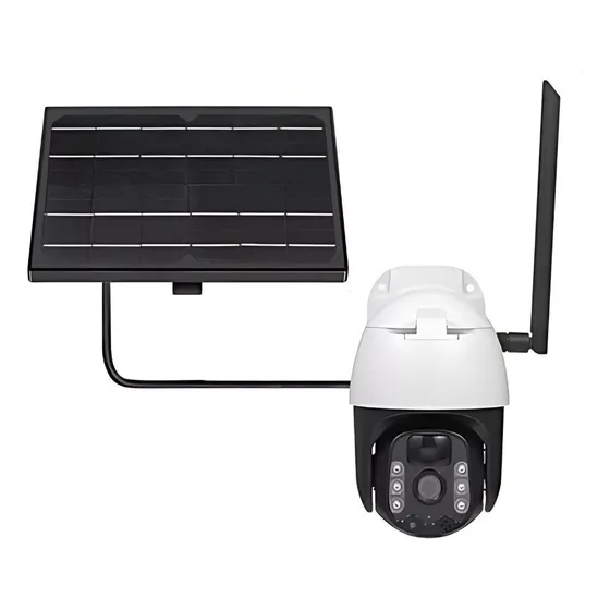Camara 4g Exterior Con Panel Solar 2 Mpx Inalambrica Purare