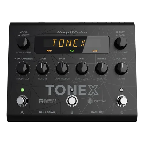 Pedal de efeito IK Multimedia AmpliTube X-GEAR X-SPACE azul