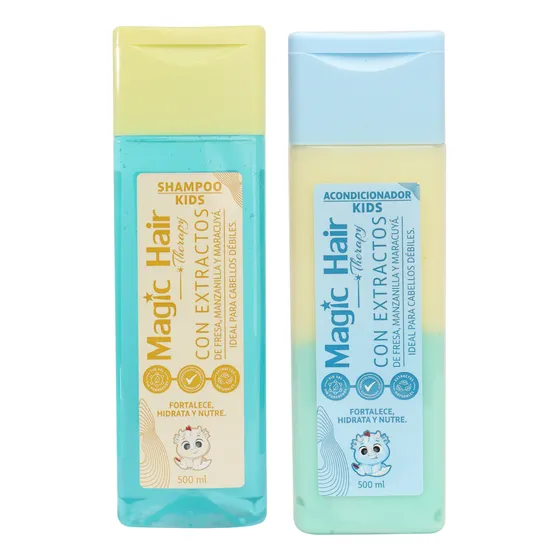 Magic Hair Shampoo Y Acondicionador Kids Niños Crecimiento