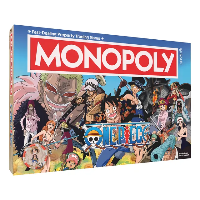 Monopoly Edición Especial Limitada One Piece Anime Tv Series