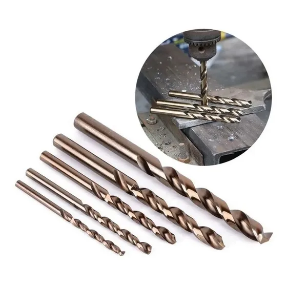 Set Caja 5 Mechas Taladro Metal Kamasa - Electroimporta -