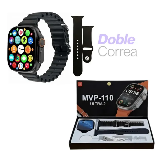 Reloj Inteligente Smartwatch 900 Ultra 2 Doble Correa