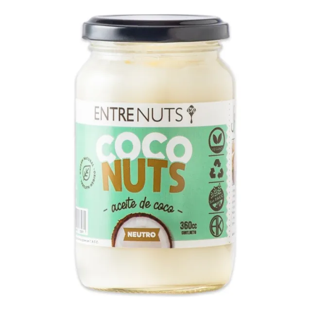 Aceite De Coco X 360 Cc Entrenuts Sin Tacc X2u.