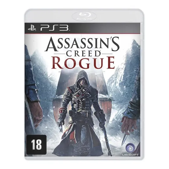 Jogo Assassins Creed Rogue - Ps3 - Original Mídia Física