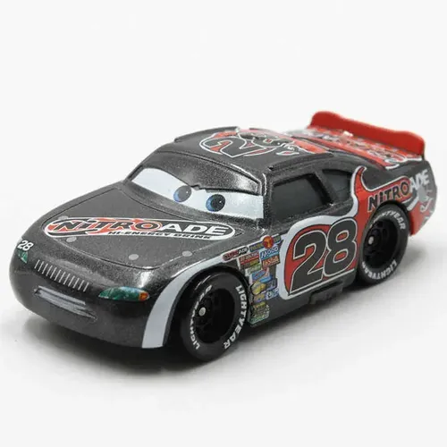 Miniatura Disney Cars Número 28 - Aiken Axler Nitroade Racer