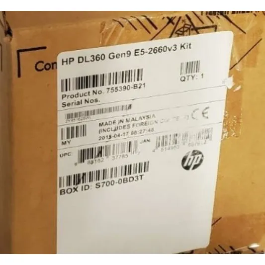 Kit Hp 755386-b21 Dl360 G9 Intel Xeon E5-2640 V3 2,60 Ghz 