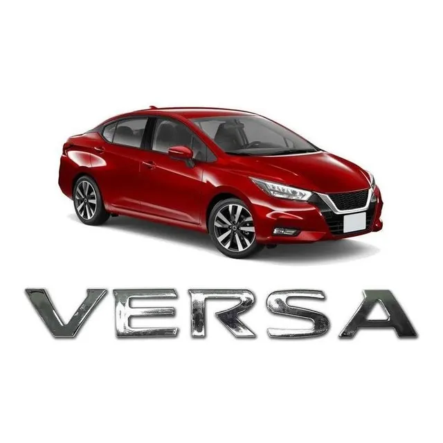 Emblema Insignia Nissan Versa Tapa Baúl Palabra