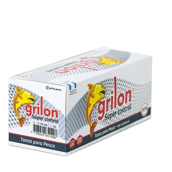 Tanza Grilon 0,50 Caja Cerrada X12 Rollos Nylon 1200m 17,1kg