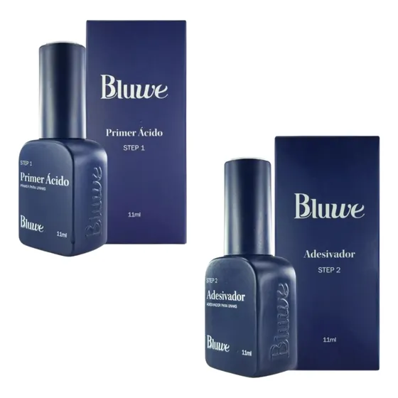 Kit Preparadores Bluwe Primer Ácido + Adesivador