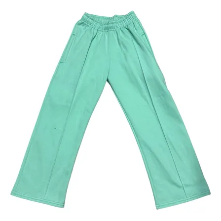 Pantalon Palazzo Para Niñas Recto De Algodón Nacional Buzos