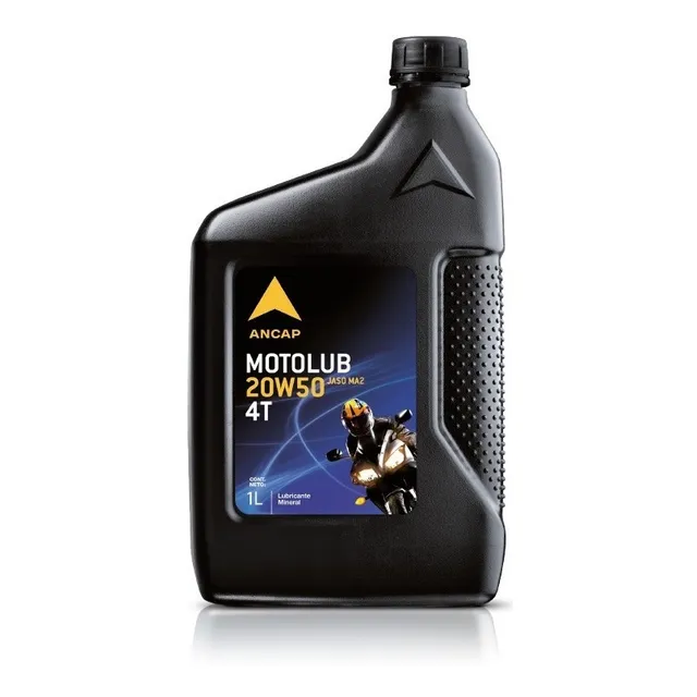 Motolub 4t 20w50 Lubricante Moto  Ancap 1 Lt - Mileban