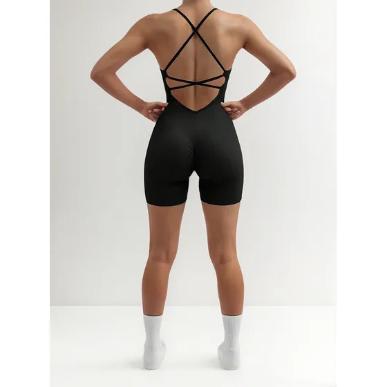 Enterizo Deportivo Gym Yoga Mono  Levanta Cola, Control Abs