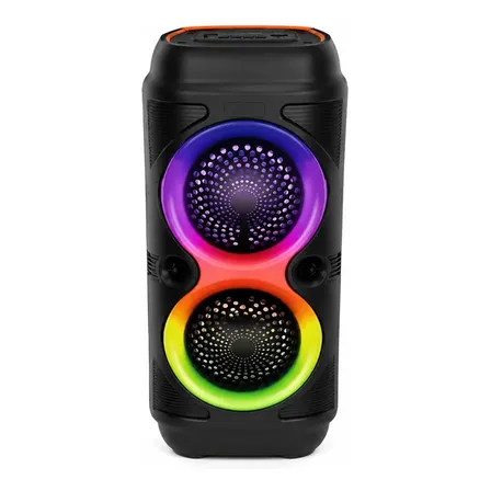 Caixa De Som Bluetooth Portátil Alta Potência Som Forte Black