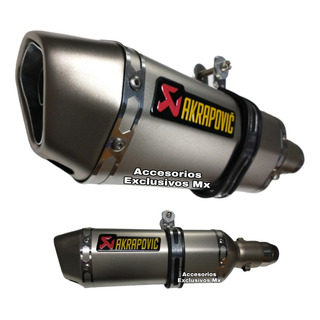 Escape Titanio Universal Deportivo Dominar R6 Ktm 250 Ns Rs Escape Titanio Universal Deportivo Dominar R6 Ktm 250 Ns Rs