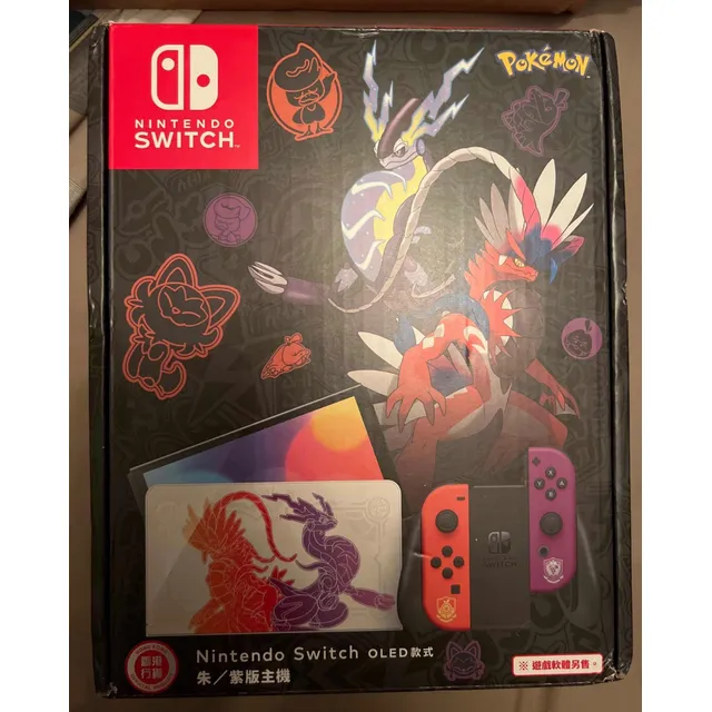 Nintendo Switch Oled Edicion Especial Pokemon Usado