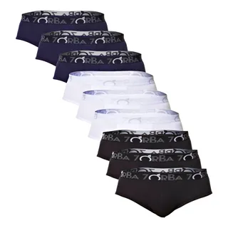 Kit 9 Cuecas Zorba Slip Stylo Exclusivo Kit 9 Cuecas Zorba Slip Stylo Exclusivo