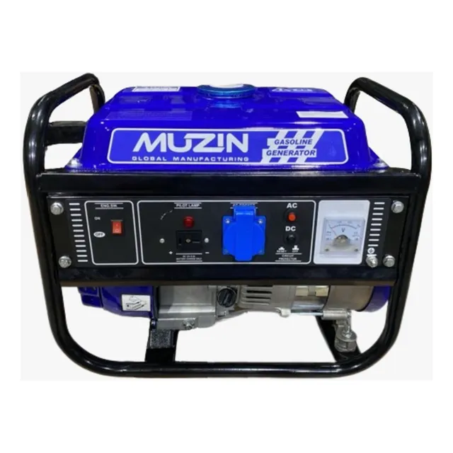 Generador-planta Eléctrica 1,5kva. 110-12v. Gasolina Muzin