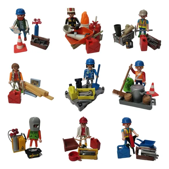 Playmobil Constructores Ingenieros Albañiles Arquitecto City