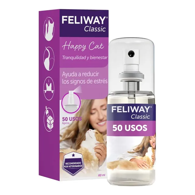 Classic Spray Feromonas Calmantes Para Gatos 60ml Feliway