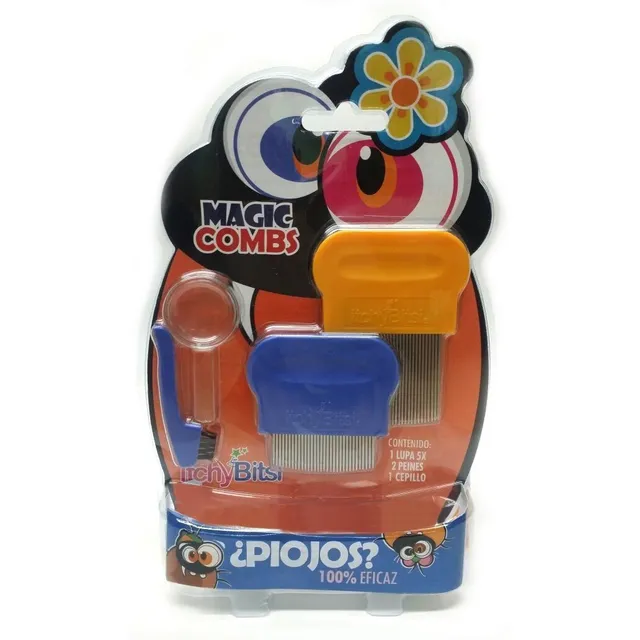 Itchybitsi Magic Combs - Peine Para Eliminar Piojos (2unds) 