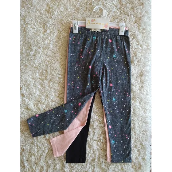 Leggings Niña Talla 7/8. Marca One Step Up.