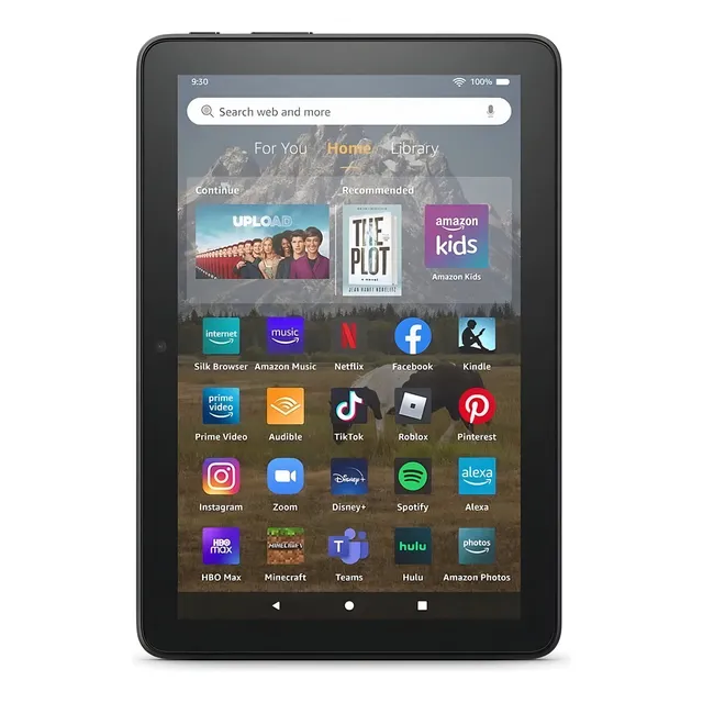 Tablet 2022 8" 64GB color negro 2GB de memoria RAM