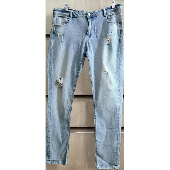 Pantalón Jeans Dama,nuevo, Alicrado.moda Actual.t.44mb Calid