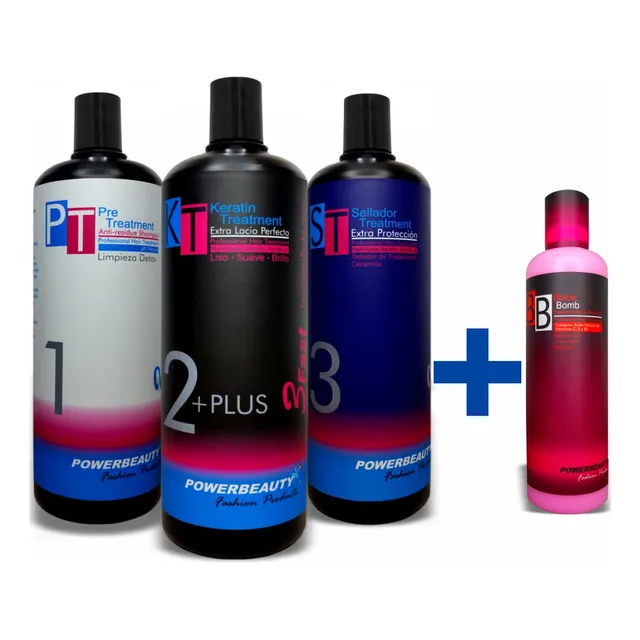 Promo Kit Powerbeauty 3fast Plus 1litro + Botox De 240ml