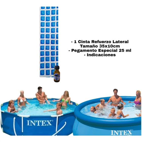 Cinta Refuerzo De Costura P/ Piscinas Intex Bestway Ecology 