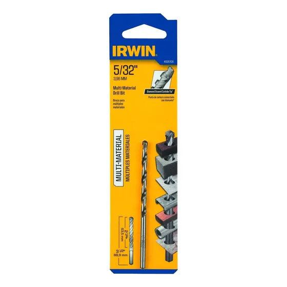 Irwin Tools 4935106 Broca Multimateriales De 5/32 Pulgadas