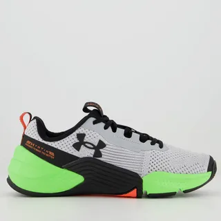 TĂȘnis Under Armour Tribase Reps 2 Cinza E Verde TĂȘnis Under Armour Tribase Reps 2 Cinza E Verde