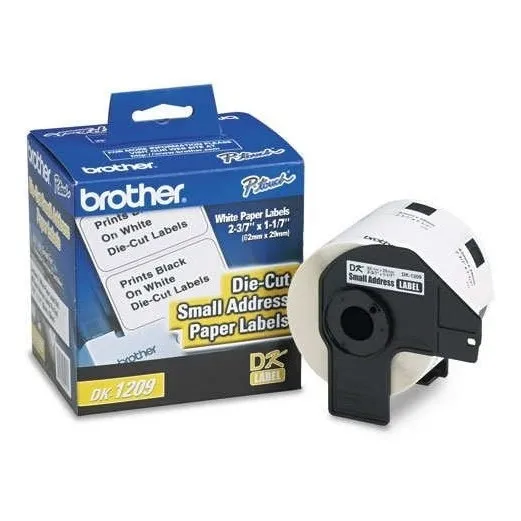 Rollo De Etiqueta Brother Dk1209 Pre-cortada Dk1209