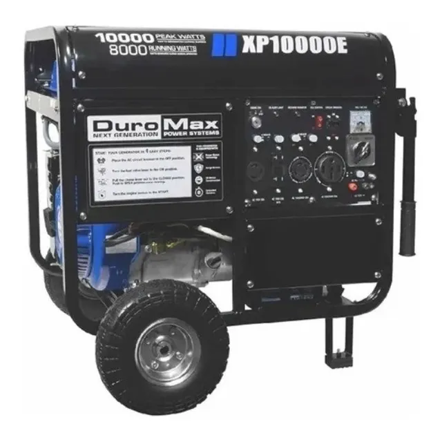 Planta Electrica 10 Kva Motor 18hp Duromax Xp10000e Gasolina