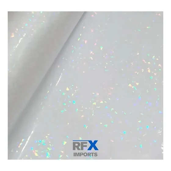 Rfx Imports Bobina Bopp Holográfico Caquinhos 220 x 50 metros Parte superior